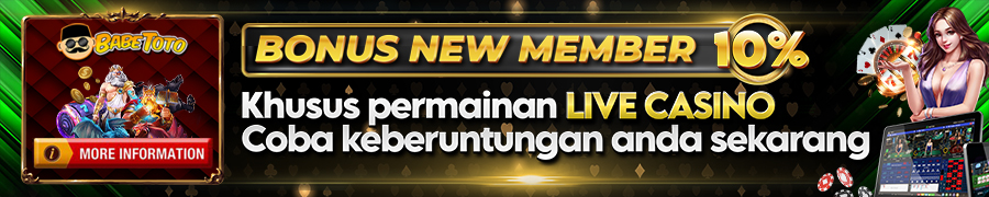 New Member Live Casino  10%